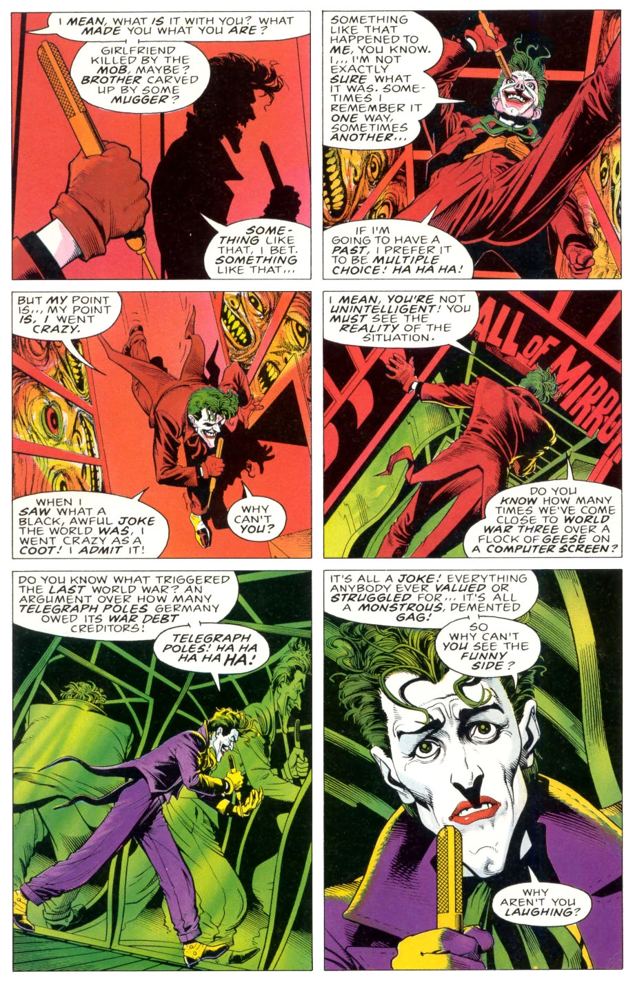 бэтмен убийственная шутка персонажи. . бэтмен убийственная шутка персонажи фото. бэтмен убийственная шутка персонажи-. картинка бэтмен убийственная шутка персонажи. картинка . История, которая раскрывается в комиксе, считается одной из самых влиятельных историй про Джокера всех времён. Благодаря плотному психоанализу персонажа Алана Мура и великолепной художественной работе Брайана Болланда, создаётся по истине мрачная и жуткая история, которая захватывает с первых страниц комикса. бэтмен убийственная шутка персонажи. . бэтмен убийственная шутка персонажи фото. бэтмен убийственная шутка персонажи-. картинка бэтмен убийственная шутка персонажи. картинка . История, которая раскрывается в комиксе, считается одной из самых влиятельных историй про Джокера всех времён. Благодаря плотному психоанализу персонажа Алана Мура и великолепной художественной работе Брайана Болланда, создаётся по истине мрачная и жуткая история, которая захватывает с первых страниц комикса.