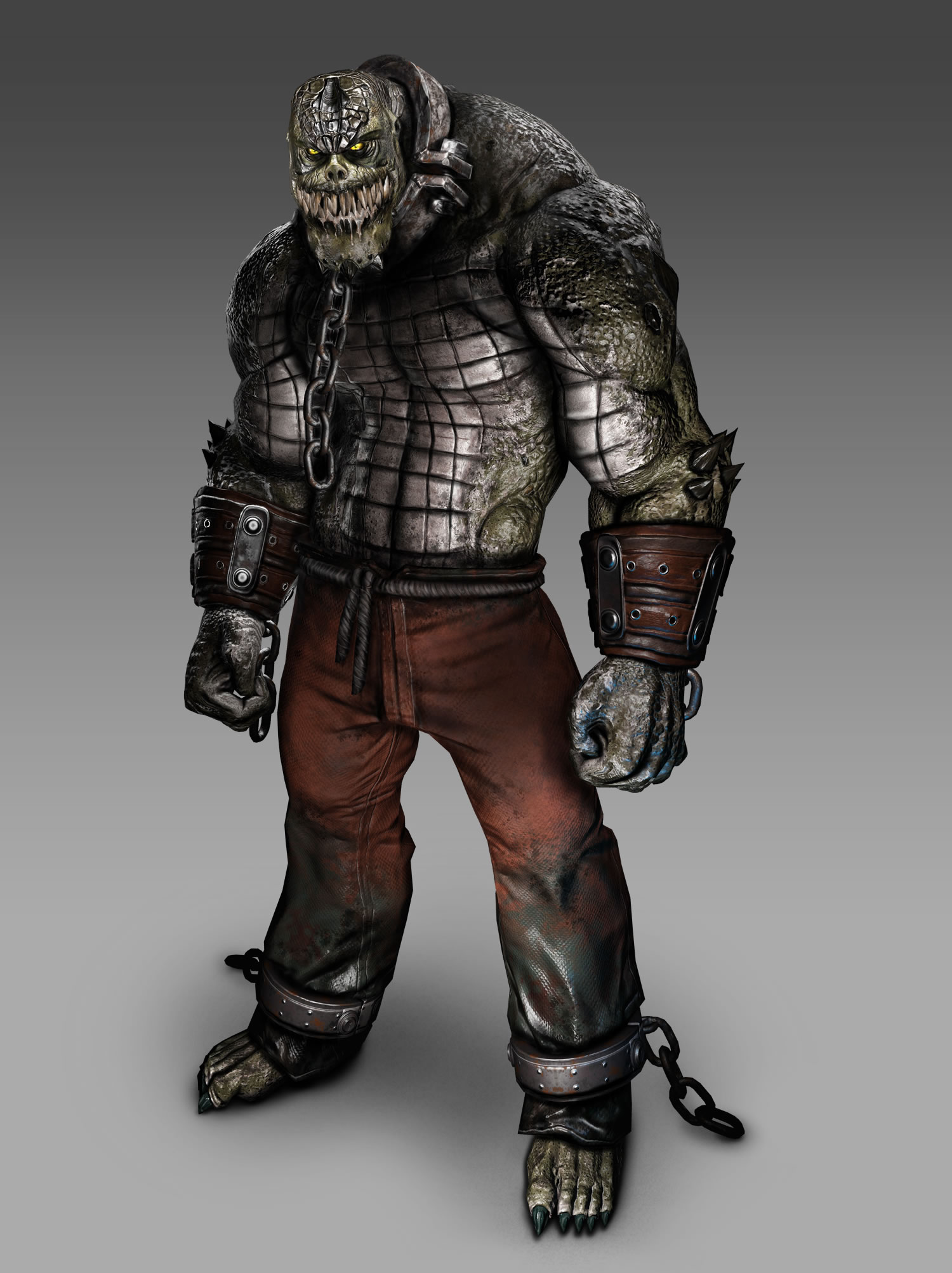 Descubrir 68+ imagen batman arkham killer croc