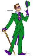 Riddler Art by character artist Carlos D'Anda.