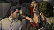 Bruce meets Harley Quinn