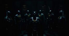 Keaton batsuits