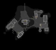 Map of Arkham Asylum (Unlabeled)