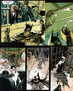 This comic adaptation shows an alternative scene of Batman's escape from Axis Chemicals.