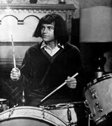 Burt Ward on drums