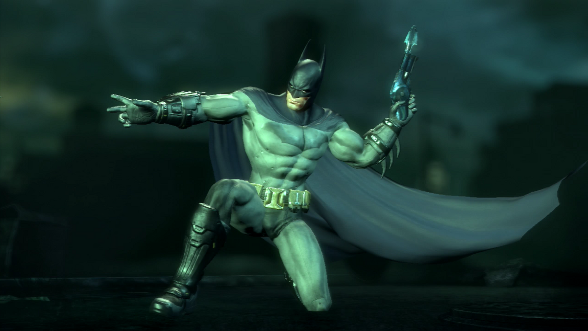 Batman Begins Movie Costume [Batman: Arkham City] [Mods]