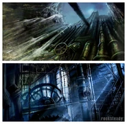 Concept art des pompes de l'asile