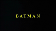 Batman (1989) Title