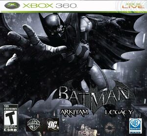 Batman Arkham Origins modern Xbox cover art (Xbox One/Xbox Series