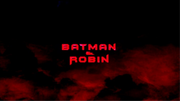 Batman & Robin Title