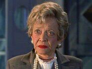 Sylvia Sidney as Aunt Agatha Wayne