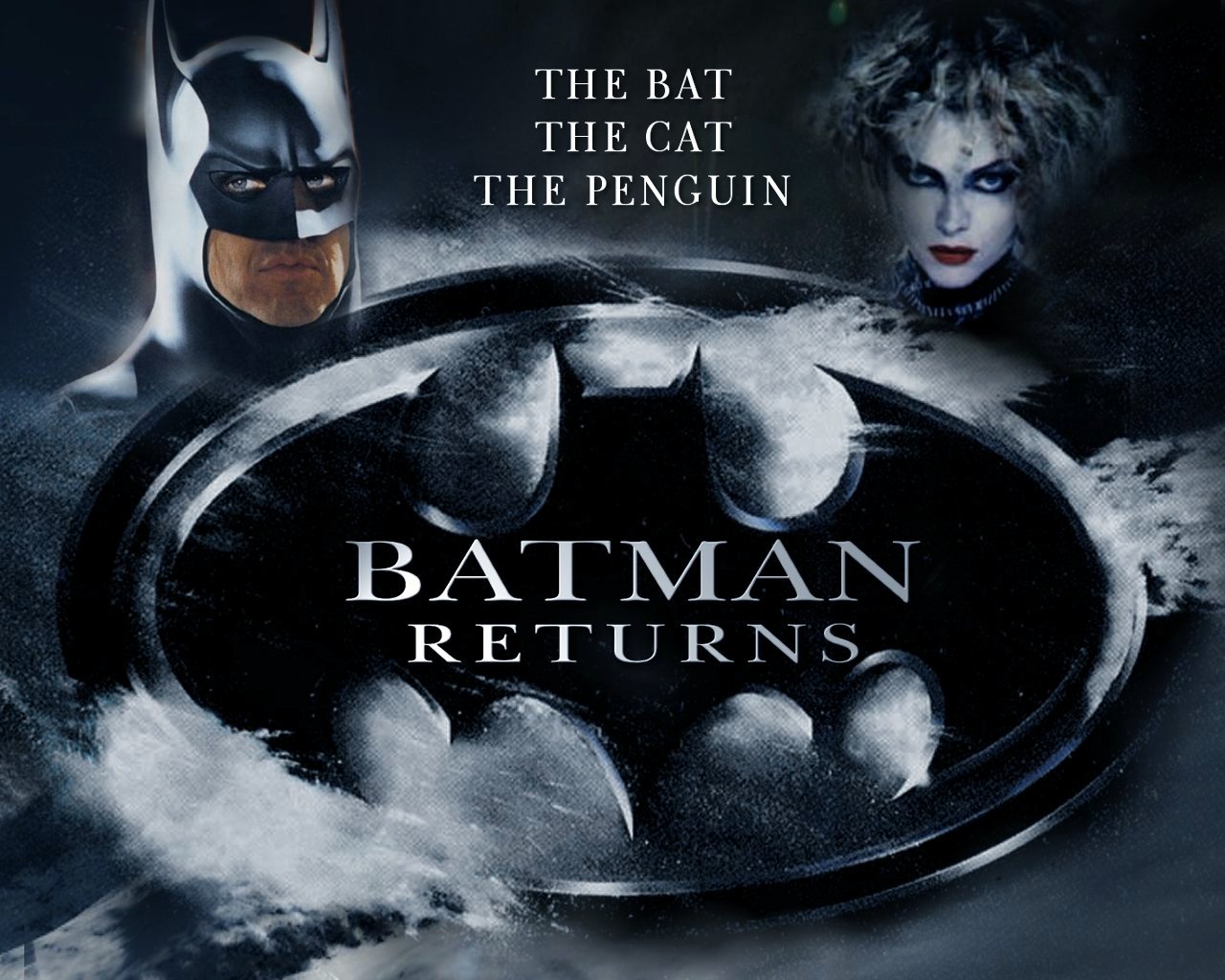 Batman Batman Returns Catwoman Danny DeVito Michelle Pfeiffer Penguin  DC Comics HD wallpaper  Peakpx