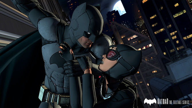 Batman The Telltale Series Batman and Catwoman