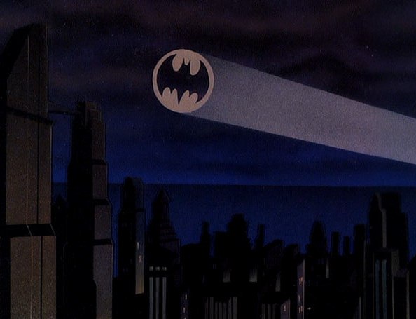 Batsignal, Batman:The Animated Series Wiki