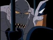 Croc locks Batman