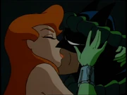 Ivy kisses Batman