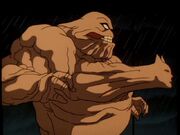 Clayface absorbs Batman