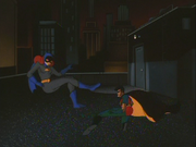 SB II 03 - Batgirl and Robin Fight