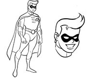 Early Robin Design by Bruce Timm