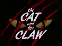The Cat and the Claw Part I Title Card
