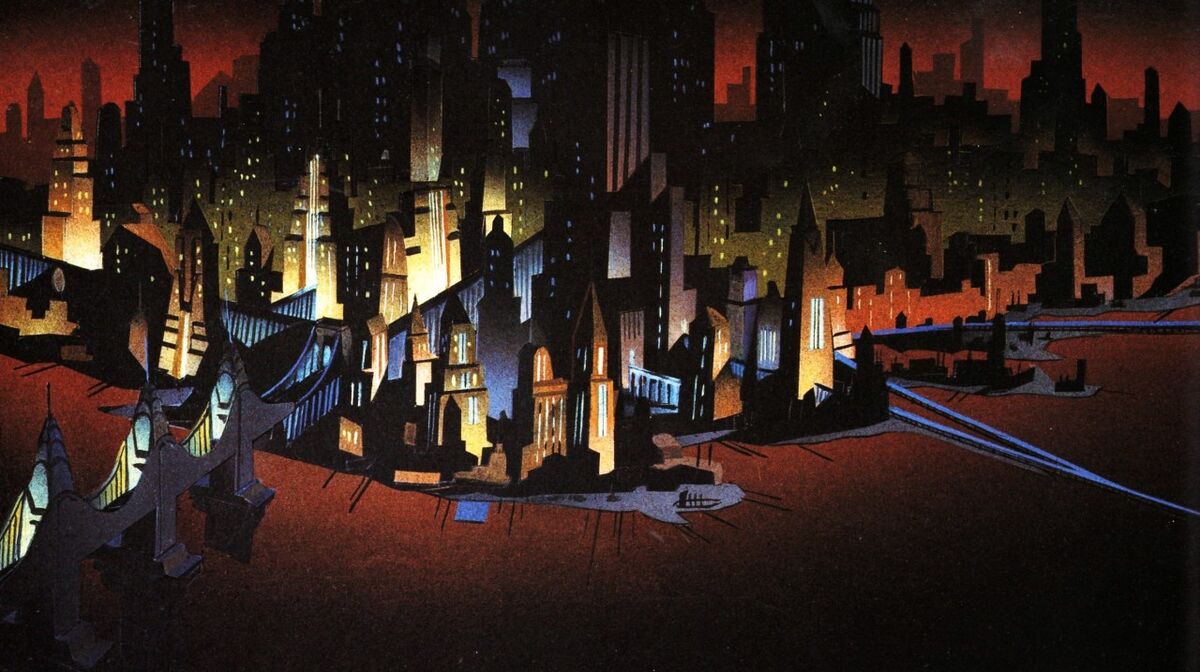 batman the animated series gotham