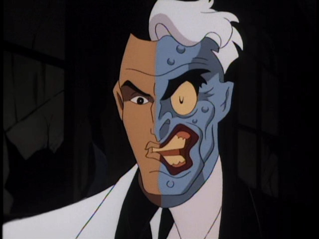 batman face animated