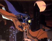 Batman vs. Man-Bat Litograph