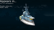Destroyer Ship