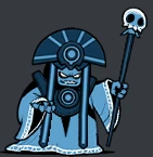 Dark Priest Mamon's moving animation