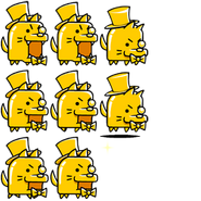 Golden Doge's spritesheet