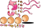 Pretty Cat's spritesheet