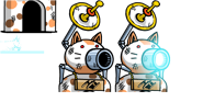The Corrupted Cat Base's spritesheet
