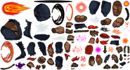 Akuma's spritesheet