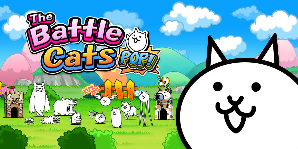 Image of the battle cats game logo