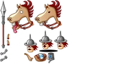 Cavalry Soldier's spritesheet