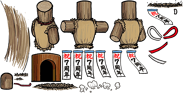 7th Anniversary Scarecrow's spritesheet (JP)