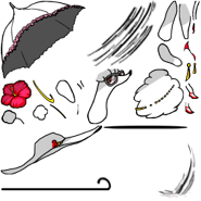 Sunny Celeboodle's spritesheet