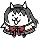 Спрайт кошки Хомуры в холодильнике