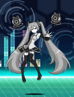 Hatsune Miku (Uber Rare Cat) | Battle Cats Wiki | Fandom