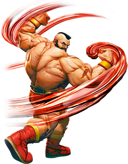 Street Fighter 6 - Zangief Wallpaper - Cat with Monocle