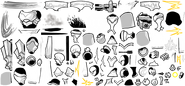 White Knight Cyclops' spritesheet