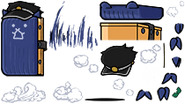 Chalkboard Punk Cat's spritesheet
