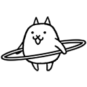 Спрайт кота с обручем в холодильнике