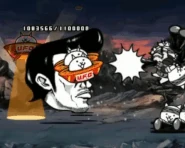 Yakisoba Face's attack animation