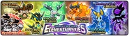 Nature's Guardians Elemental Pixies banner featuring Yamii and Grandon Mining Corps