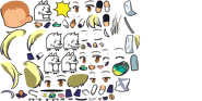 Saki Matsuga & Doge's spritesheet