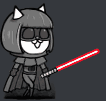 Dark Lazer's walking animation
