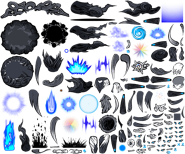 Лист спрайтов сумеречной Идзанами