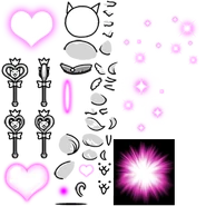 Лист спрайтов Волшебной кошки