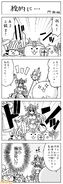 Knight Cat in the 28/9/2013 4Koma