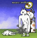 Titan Cat Attack Animation.gif (184 КБ) Анимация Кота-Титана